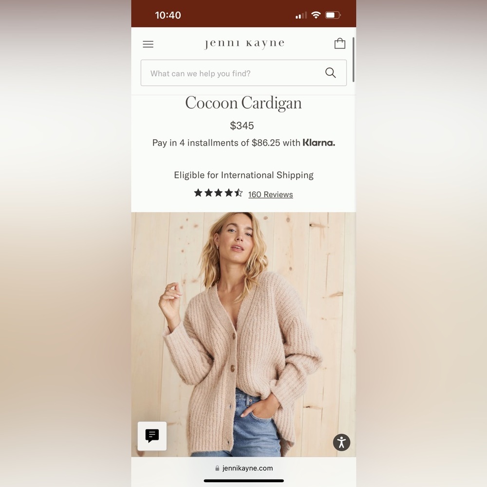Jenni Kayne Cocoon Cardigan